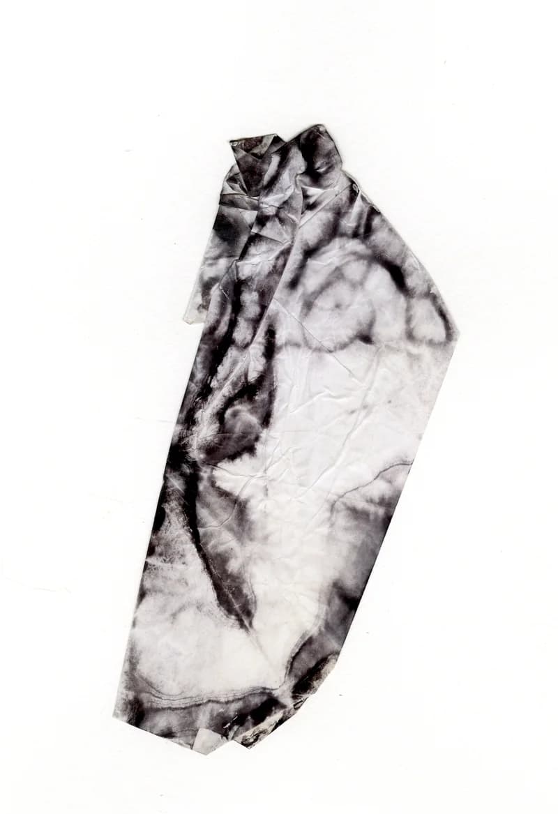 Receipts ceramic artwork 1